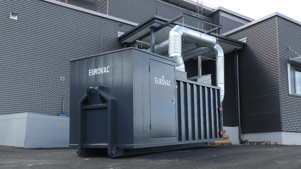 30kW filtercontainer 8m3